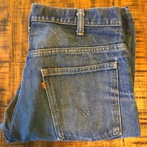 1978 Vintage Levi’s orange tab bootcut jeans
